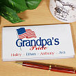 USA Pride Personalized Checkbook Cover